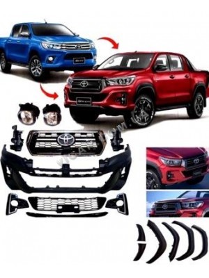 Набор для рестайлинга до 2018+ на Toyota Hilux
